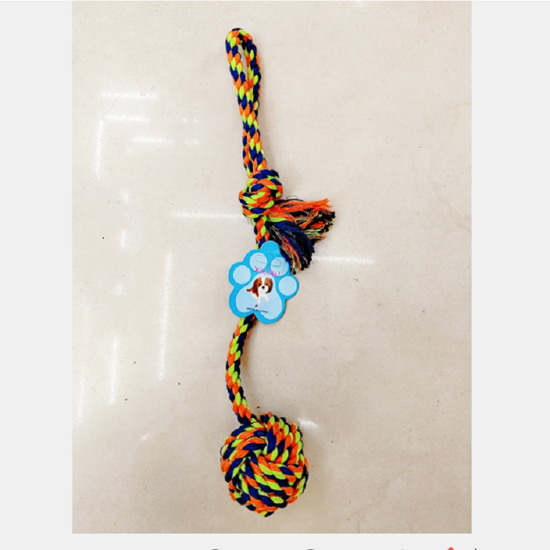 لعب الحيوانات الأليفة بلعب من القطن والحبال Item Picture