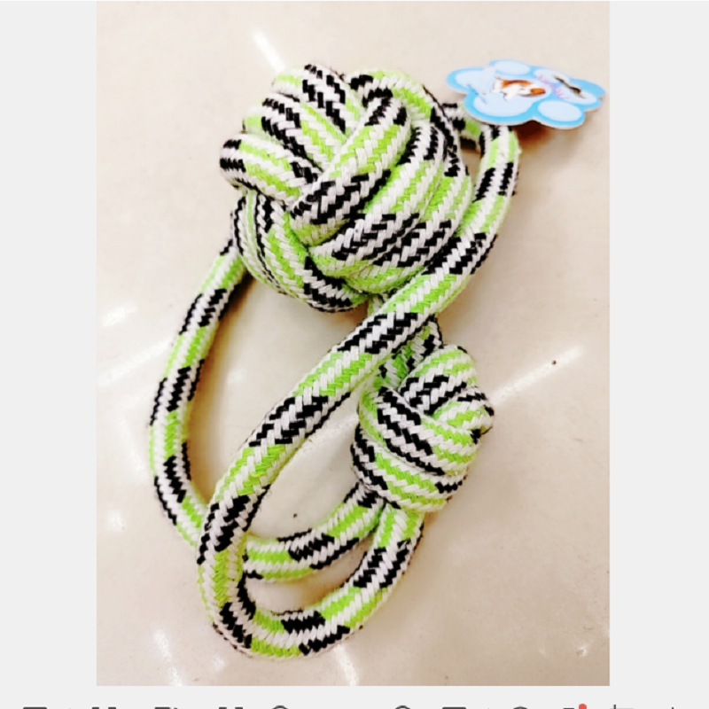 ألعاب حيوانات أليفة، حبال قطنية، حبال مزدوجة Item Picture