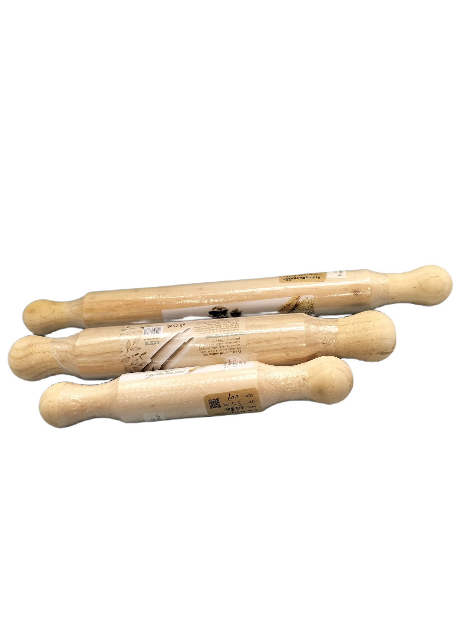Household rolling pins, large and small wooden roller dough sticks, commercial dumpling wrappers, dough sticks, and noodle baking tools detail image 2