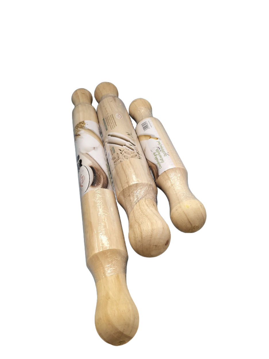 Household rolling pins, large and small wooden roller dough sticks, commercial dumpling wrappers, dough sticks, and noodle baking tools detail image 4