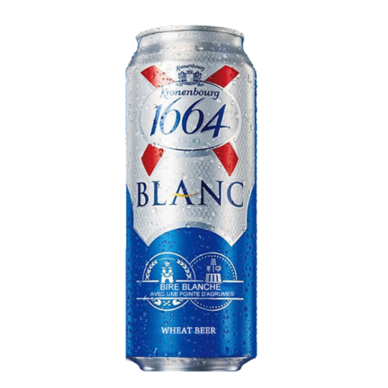 一件代发 法国Kronenbourg1664白啤酒250ml 休闲食品零食饮料酒水