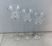 玻璃烛台蜡烛杯玻璃烛台摆件婚庆烛台摆件详情3