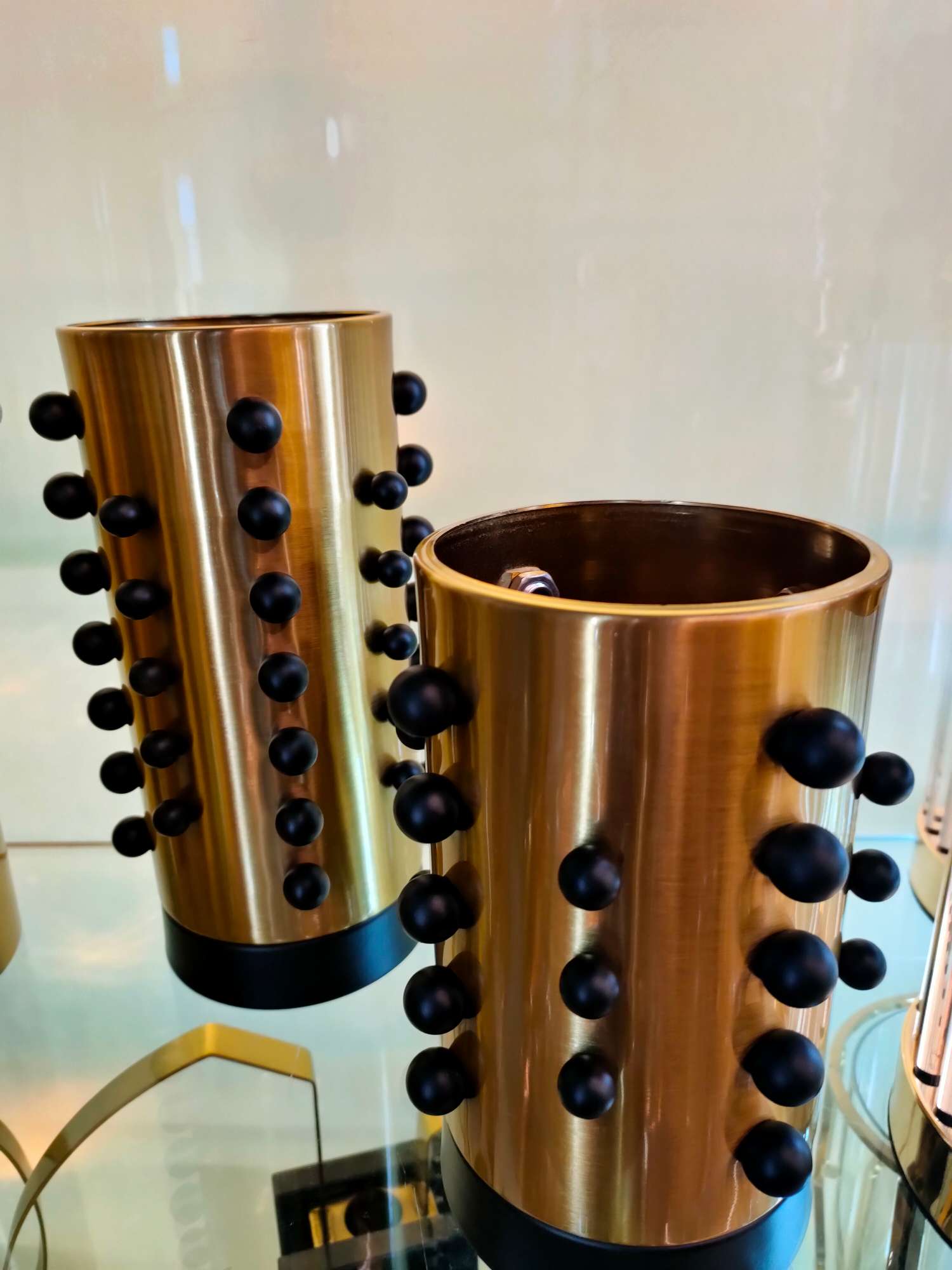 Metal vase