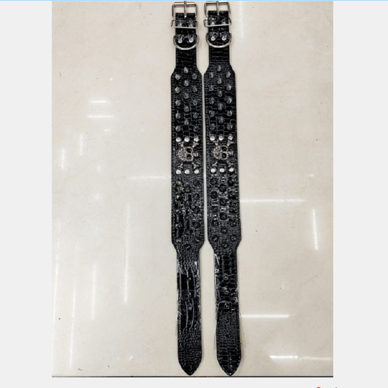 宠物用品/宠物/亚马逊宠物项圈定制/开运铃铛/芙蓉革产品图