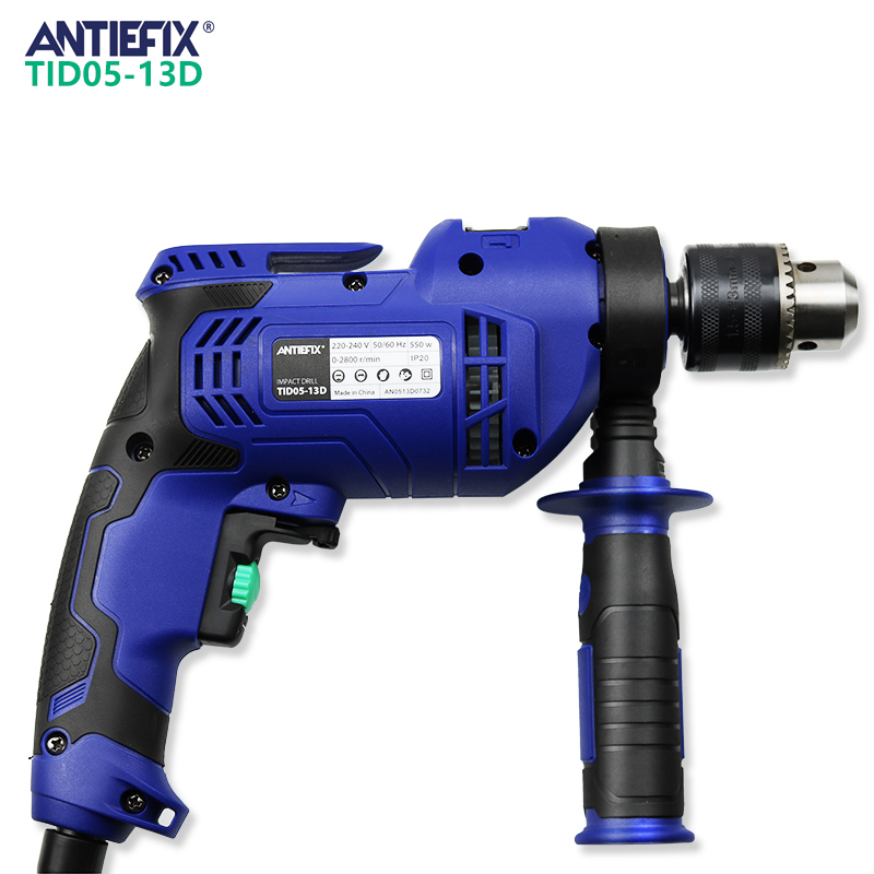 岸贴Antie冲击钻16款钻头钻金属钢板铁块水泥木头打瓷砖开玻璃孔拧螺丝合金钻头带自锁ImpactDrill 冲击电钻详情2