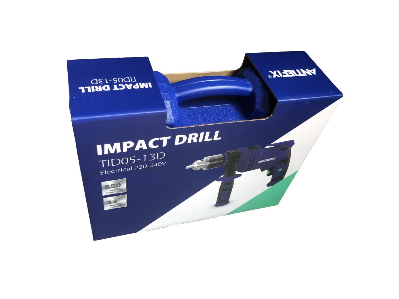 岸贴Antie冲击钻16款钻头钻金属钢板铁块水泥木头打瓷砖开玻璃孔拧螺丝合金钻头带自锁ImpactDrill 冲击电钻详情9