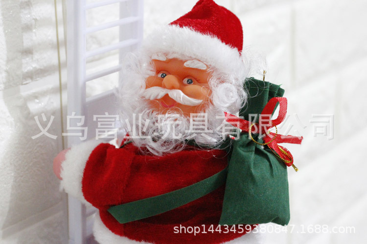 Electric ladder climbing Santa Claus detail image 6