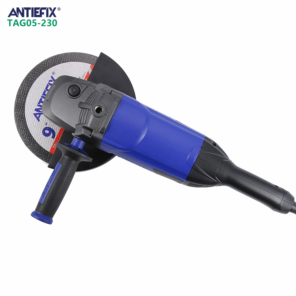 طاحونة زوايا ذات قدرة عالية تبلغ 230MM2600W على الشاطئ، سعة 9 بوصات، آلة قطع معدنية، طاحونة حجري، طاحونة معدنية details Picture