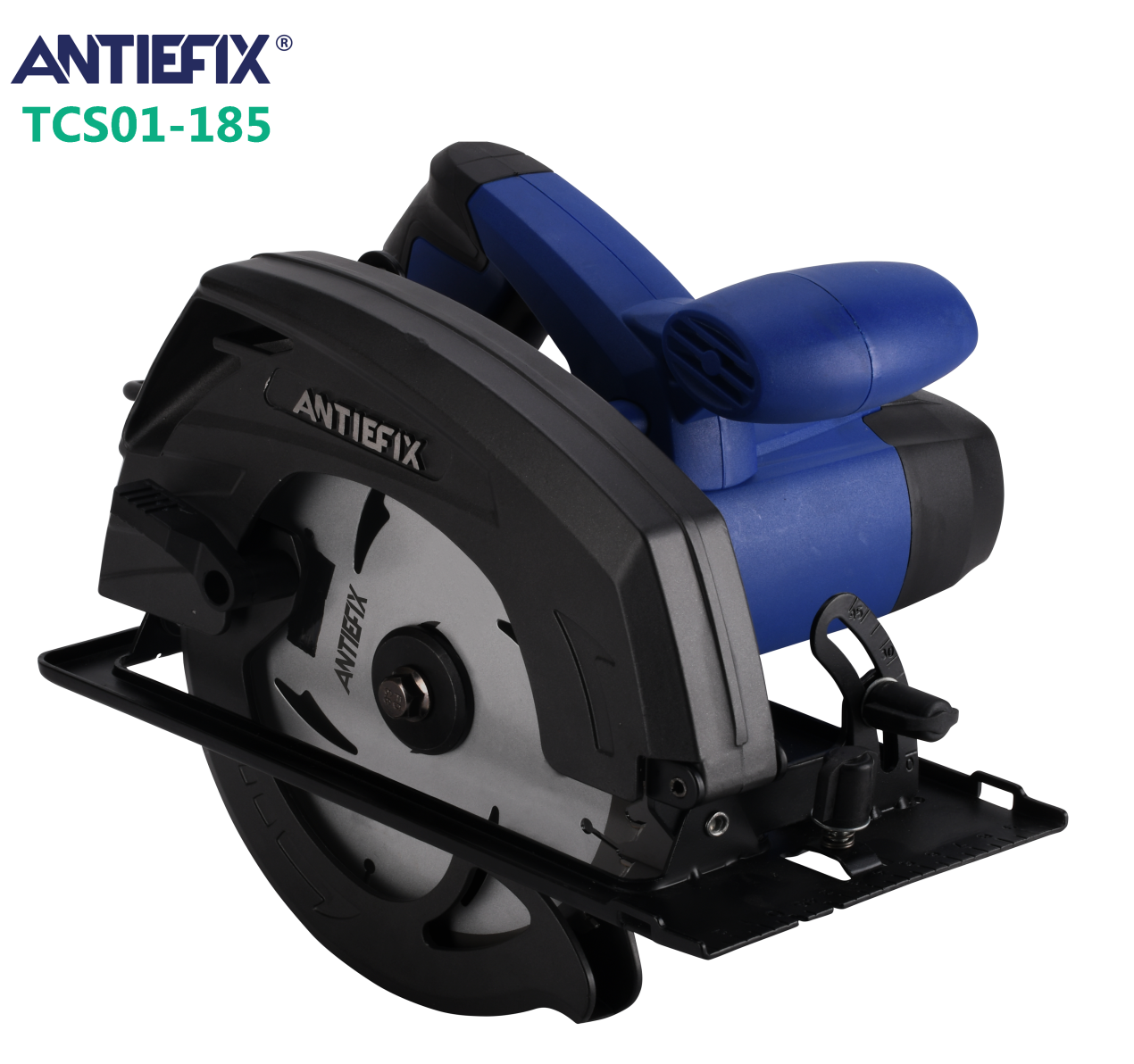 岸贴手提185电圆锯7寸锯片电动木工电锯45°斜切锯塑料木材切割机详情1