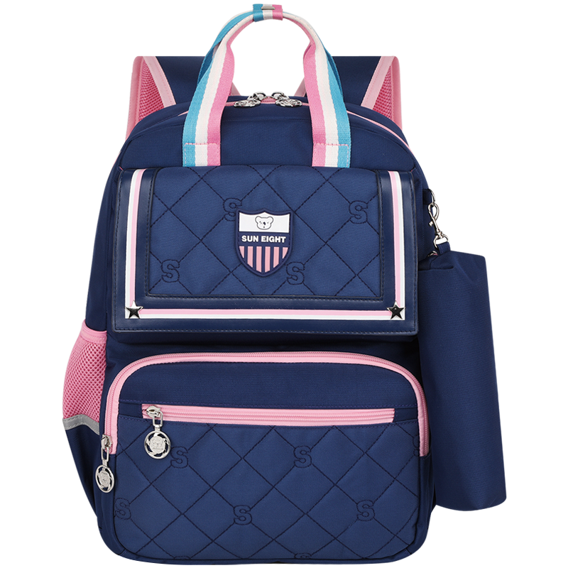 LZJ-2019 Fashion all-in-one student backpack with large capacity spine protection backpack