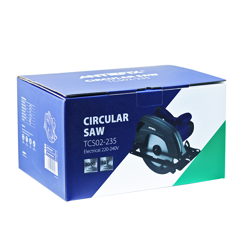 岸贴235电圆锯9寸锯片电动木工电锯/台锯45°斜切锯塑料木材切割机详情9