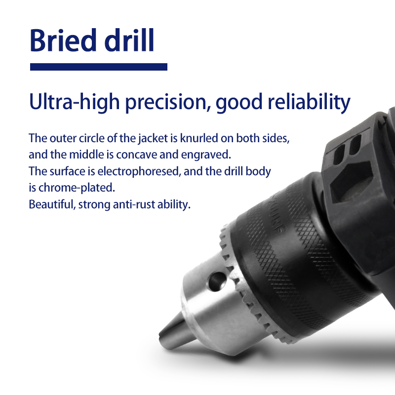 Taladro de impacto Antie taladro de 13mm taladro de metal taladro de metal taladro de acero taladro de hierro taladro de cemento taladro de madera abrir agujero de vidrio tornillo banda de autobloqueo ImpactDrill impacto taladro eléctrico Application Scenario