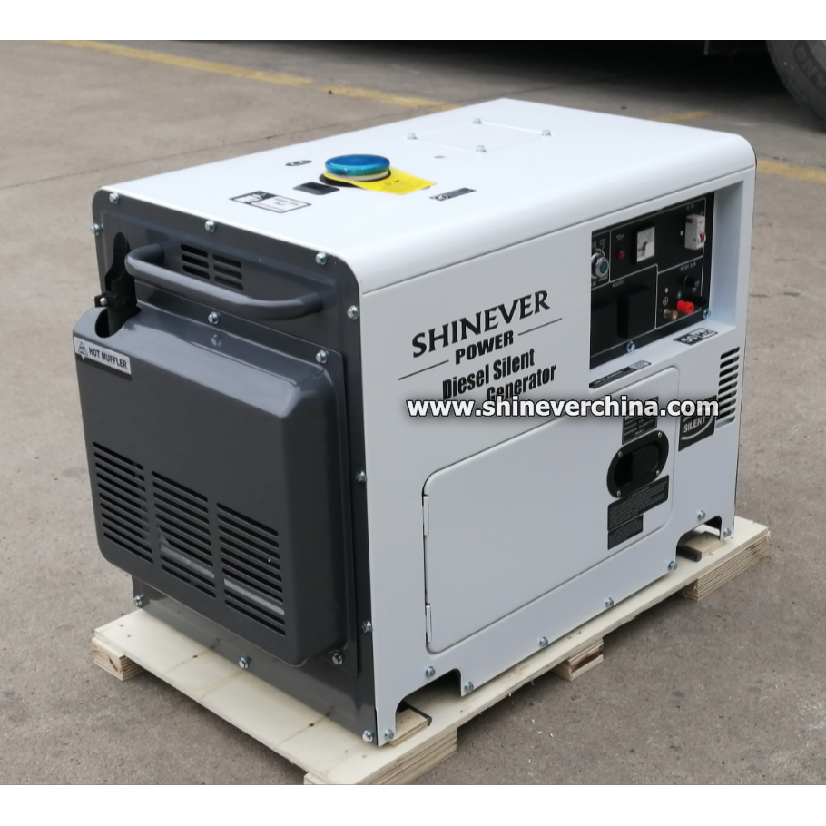 5KW/6KW静音柴油发电机 高品质低油耗 厂家直销 详情图4