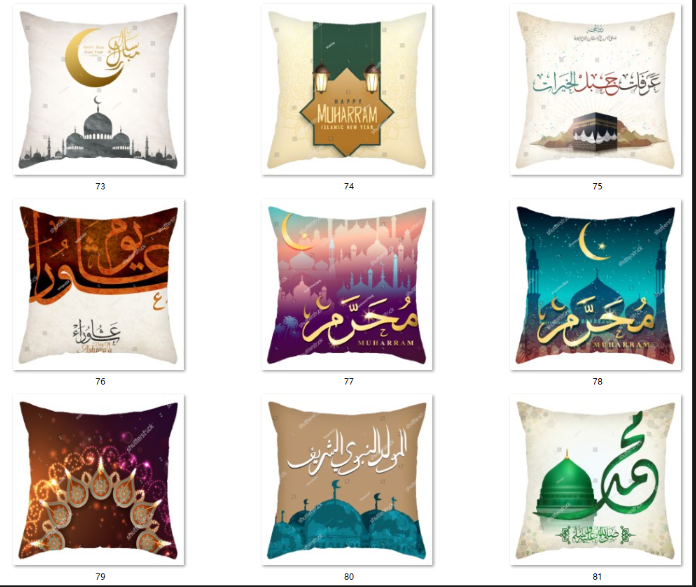 Cross-border LED throw pillows, tablecloths, table flags, placemats, seat cushions, textiles, curtains, door couplets, door banners, couplets, polyester, acrylic Application Scenario