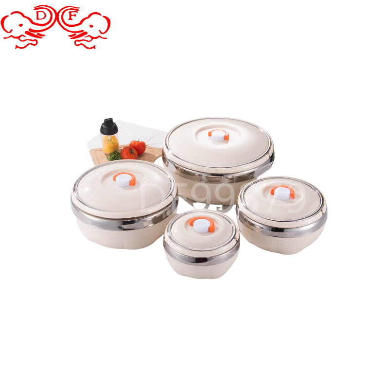 DF99879 Pumpkin insulated Lunch box with handle, pot, round rice bucket, cross-border set pot, African and Middle East kitchen and hotel supplies, DF tradinghouse Application Scenario