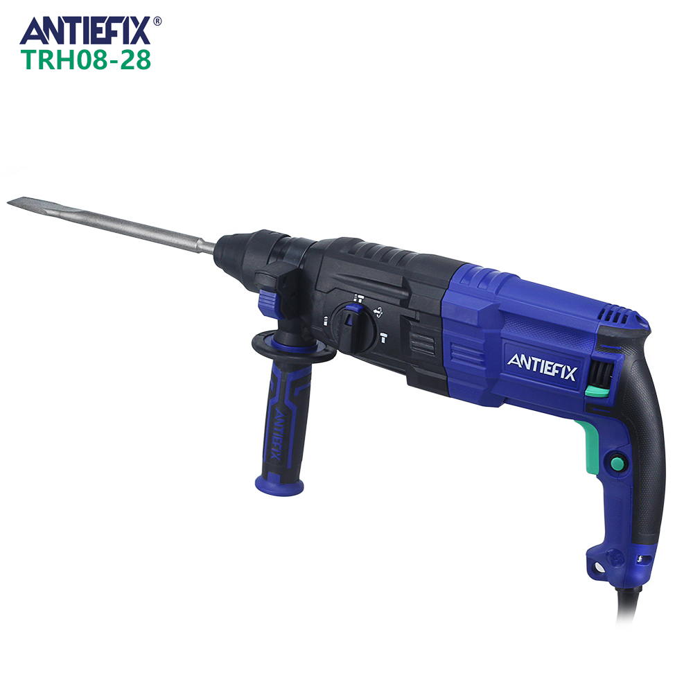 ANTIEFIX28mm electric hammer 1150r/min for drilling concrete floors, red bricks, cement and stones, drilling tips, flattening, electric hammer, ROTARY HAMMERS details Picture