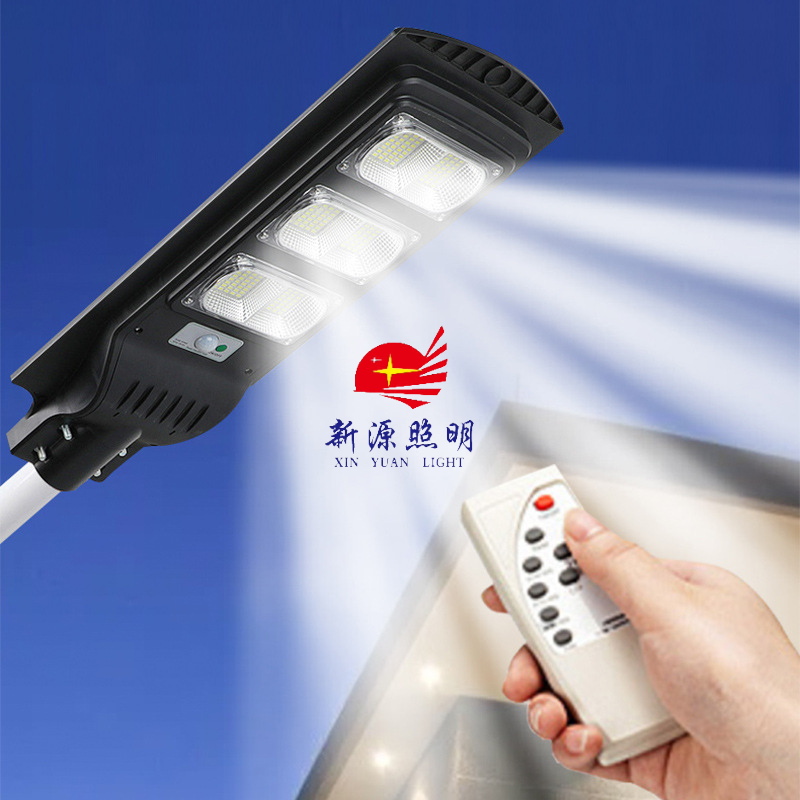 Luz solar hogar LED patio luz de calle de sensor integrado camino rural transfronterizo luz solar al por mayor 120W