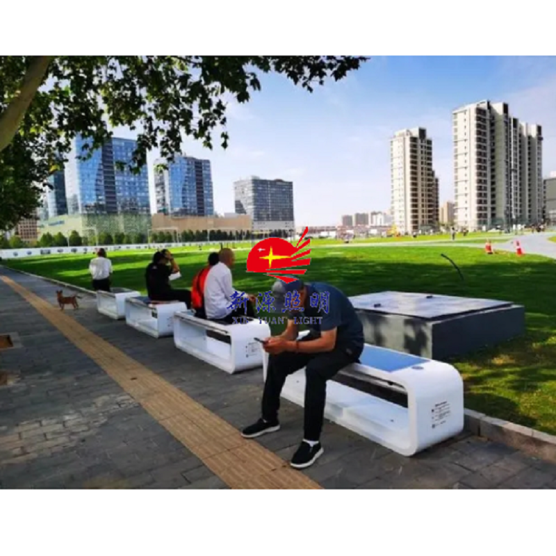 太阳能凳子细节图