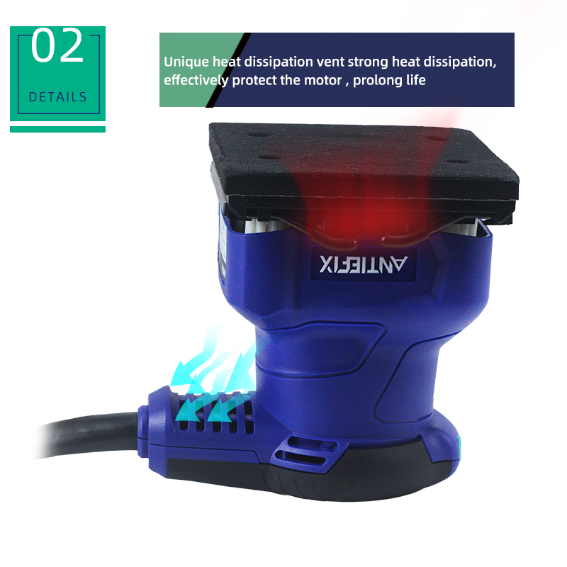 ماكينة طحن الشمع متعددة الوظائف من طراز Antiefix Sander Sander details Picture