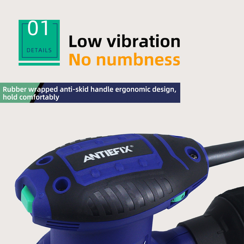 آلة طحن الشمع متعددة الوظائف من طراز Antiefix Shine Letric Sander details Picture