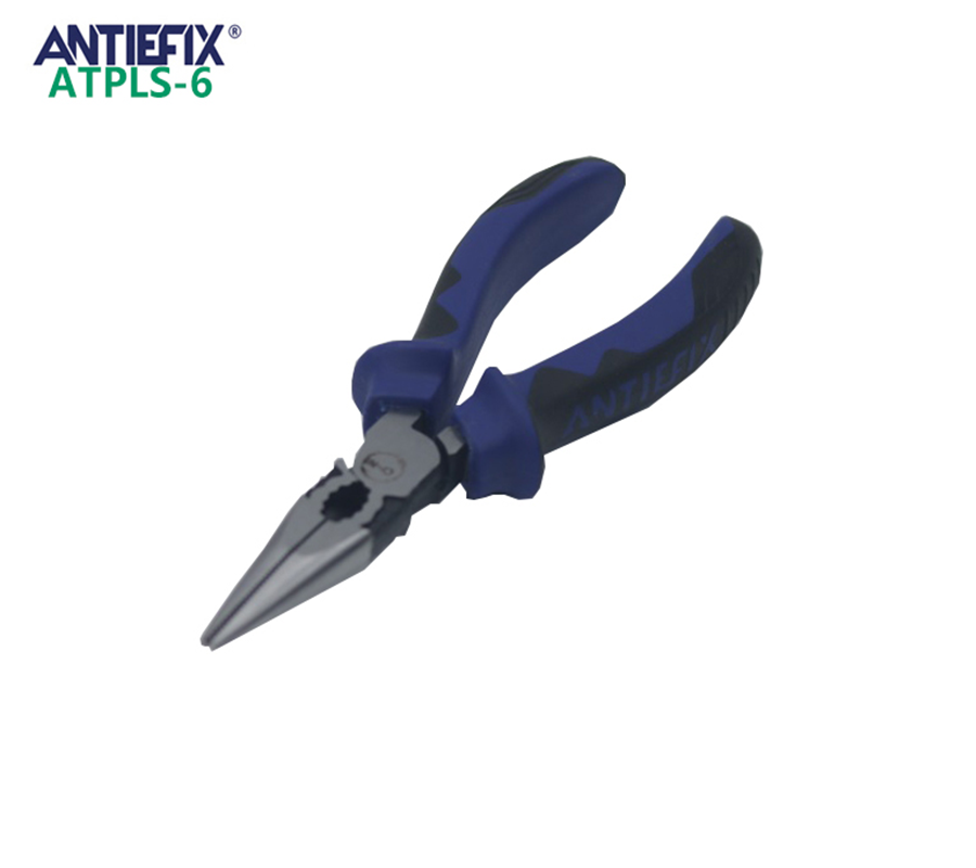 ANTIEFIX岸贴偏心尖嘴钳省力电工钳尖嘴老虎钳钢丝钳NOSE PLIER详情2