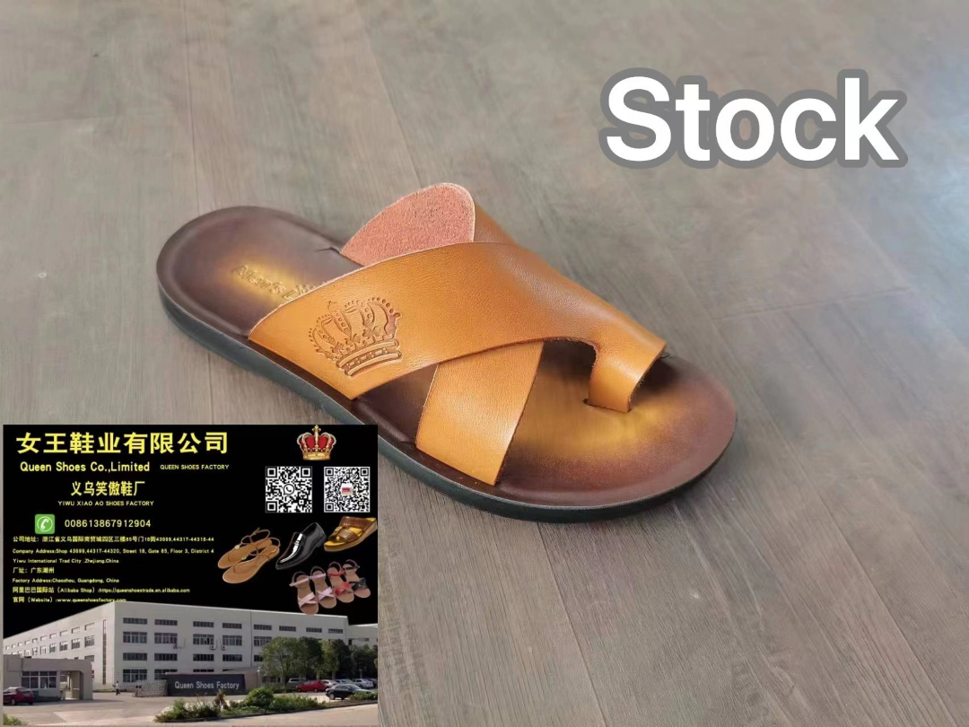 2023时尚男士拖鞋men sandals slippers for new design stock