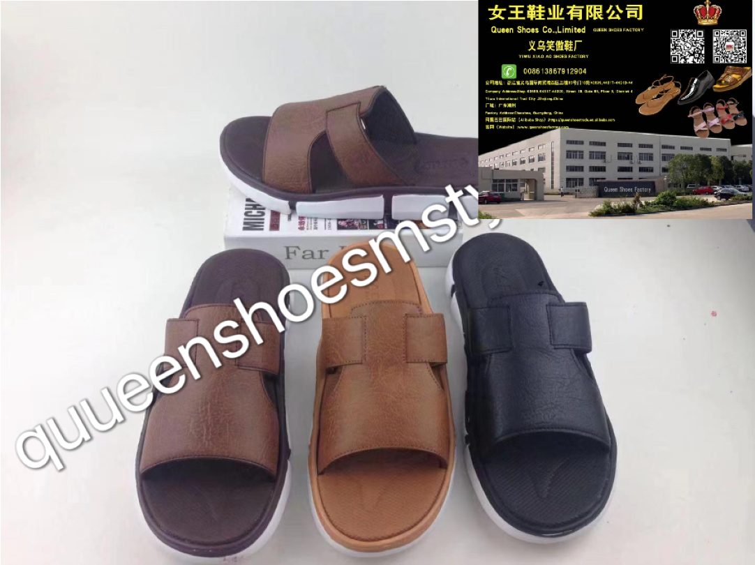 2023时尚男士拖鞋men sandals slippers for new design