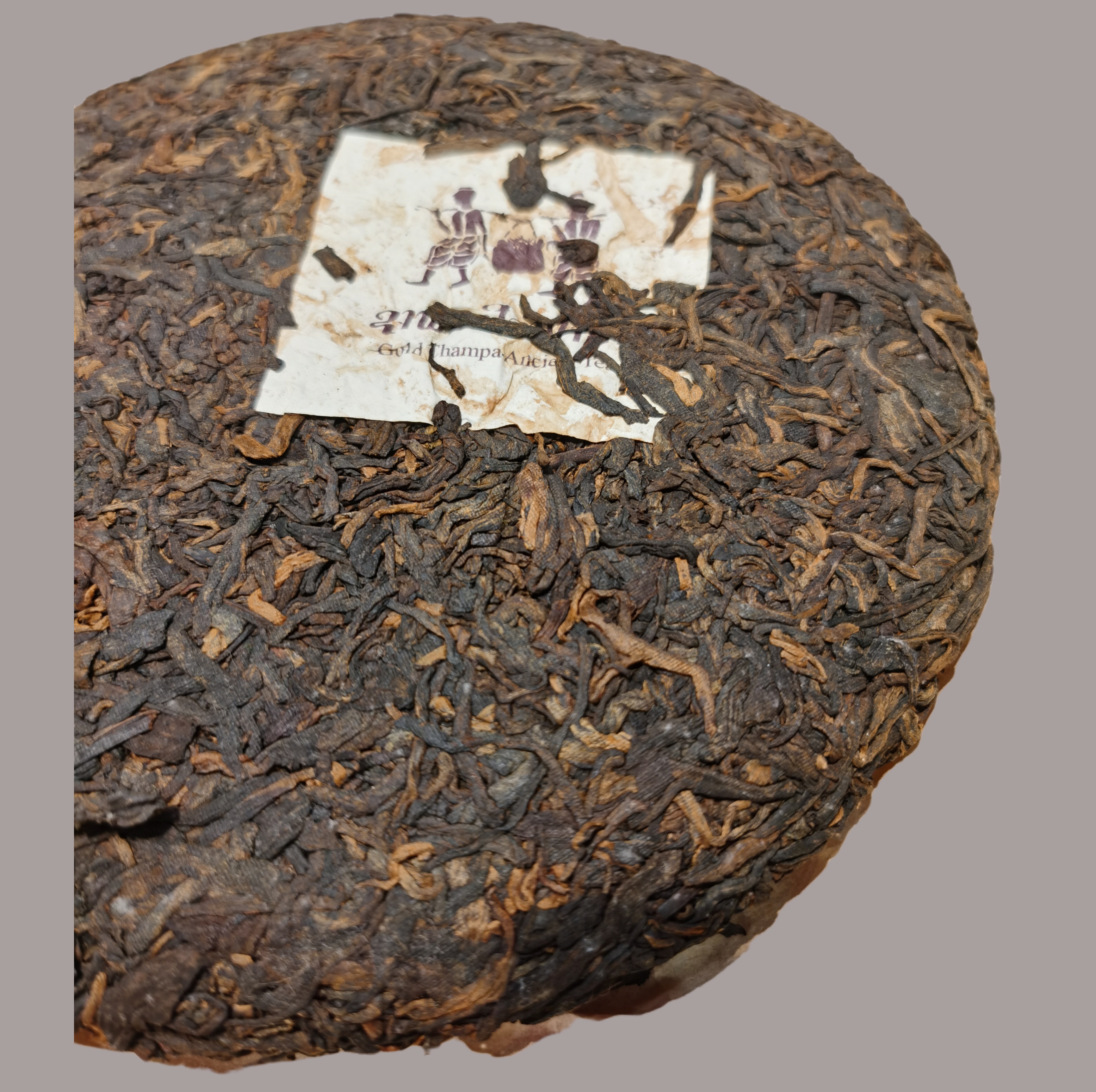 Lao Jinchanba high-stemmed ancient tree raw tea Chanchanba peanut Pu Specification image