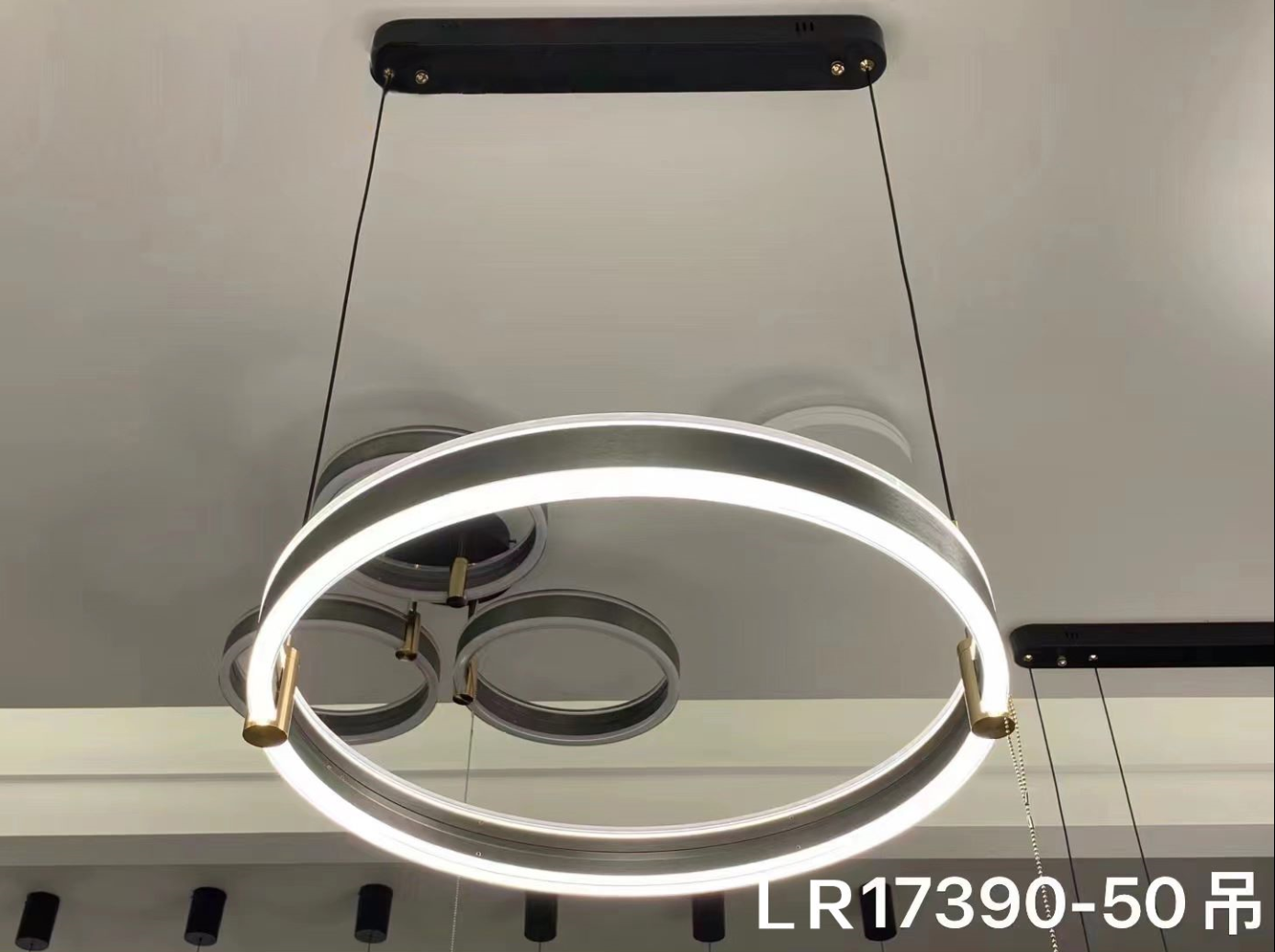 Aluminum material rings are on a big discount at a loss! Brand Liangrui, full foam packaging, LR17390/500 round hanging details Picture