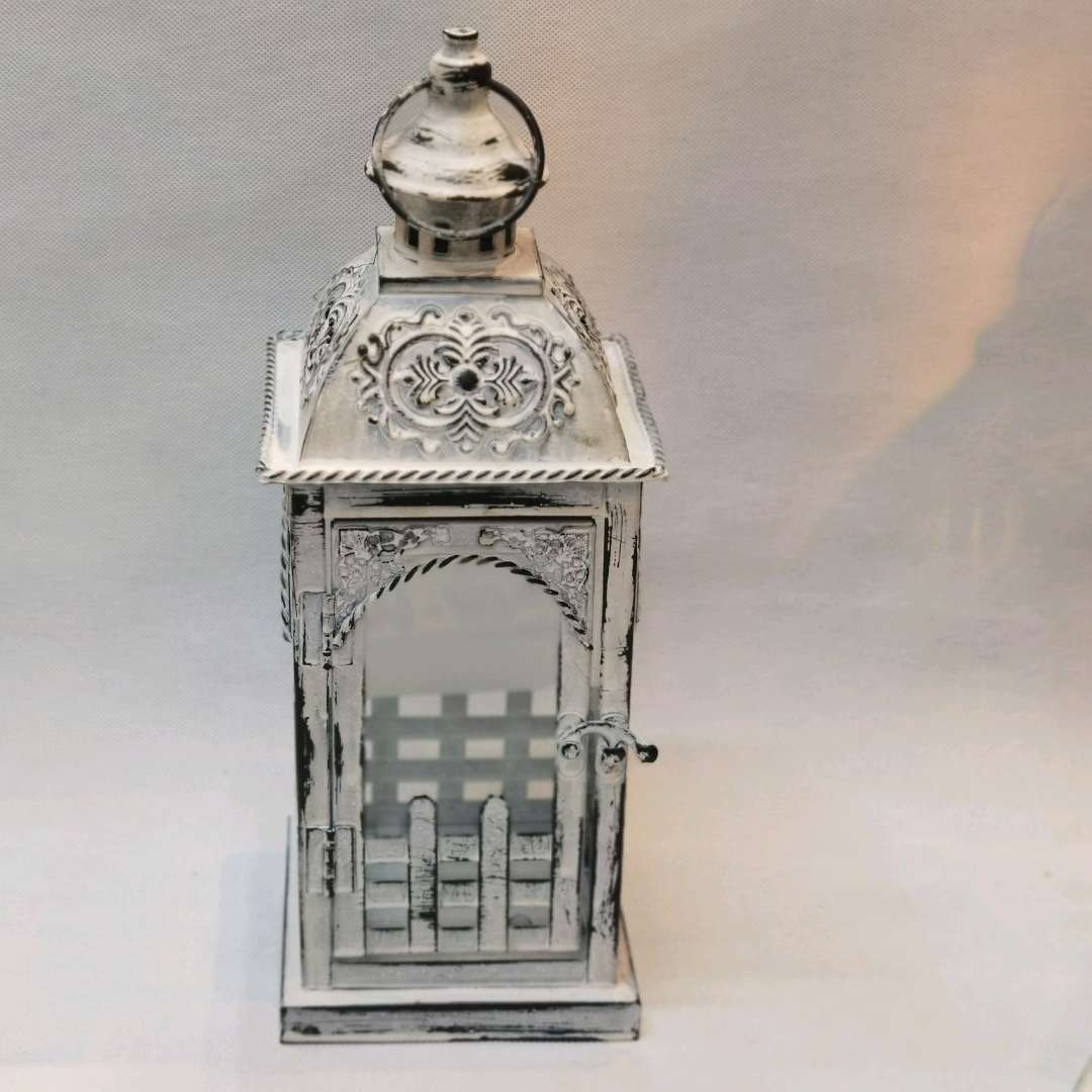 铁艺复古城堡婚庆庭院家居落地摆件风灯烛台M-107B详情图7