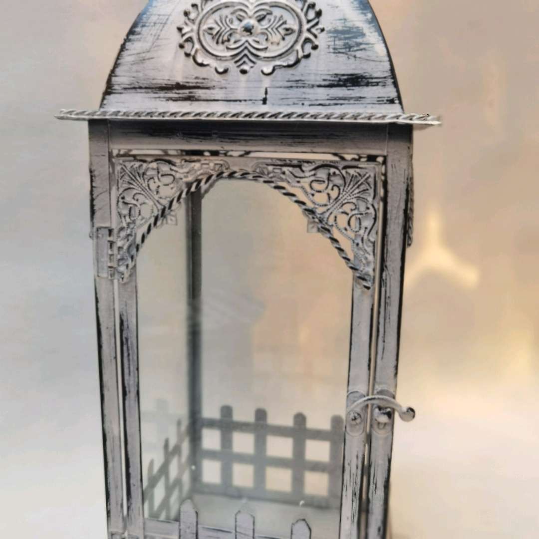 铁艺复古城堡婚庆庭院家居落地摆件风灯烛台M-107B详情图6