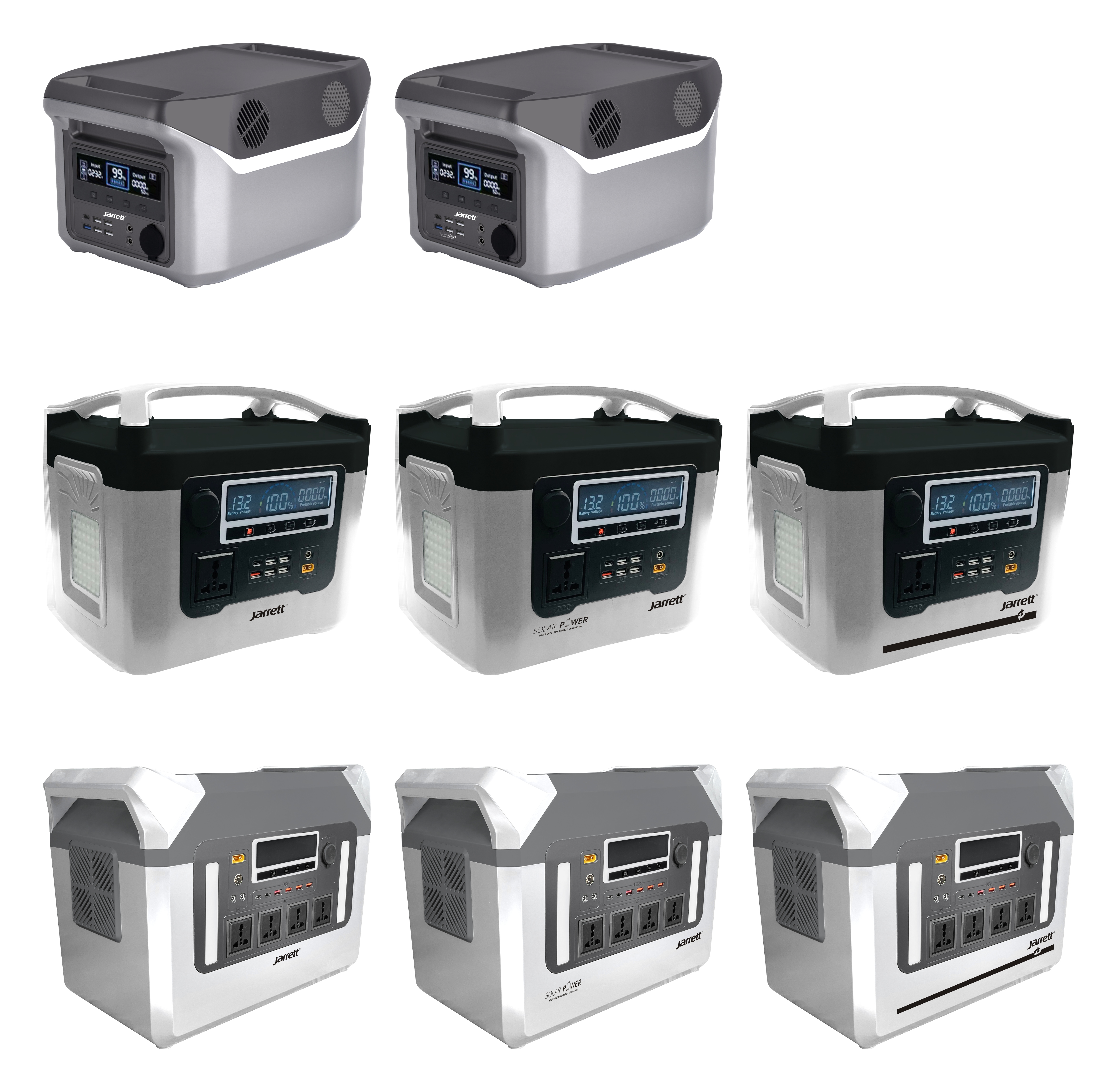 Jarrett Solar Power Generator Outdoor Portable Mobile Power Supply details Picture