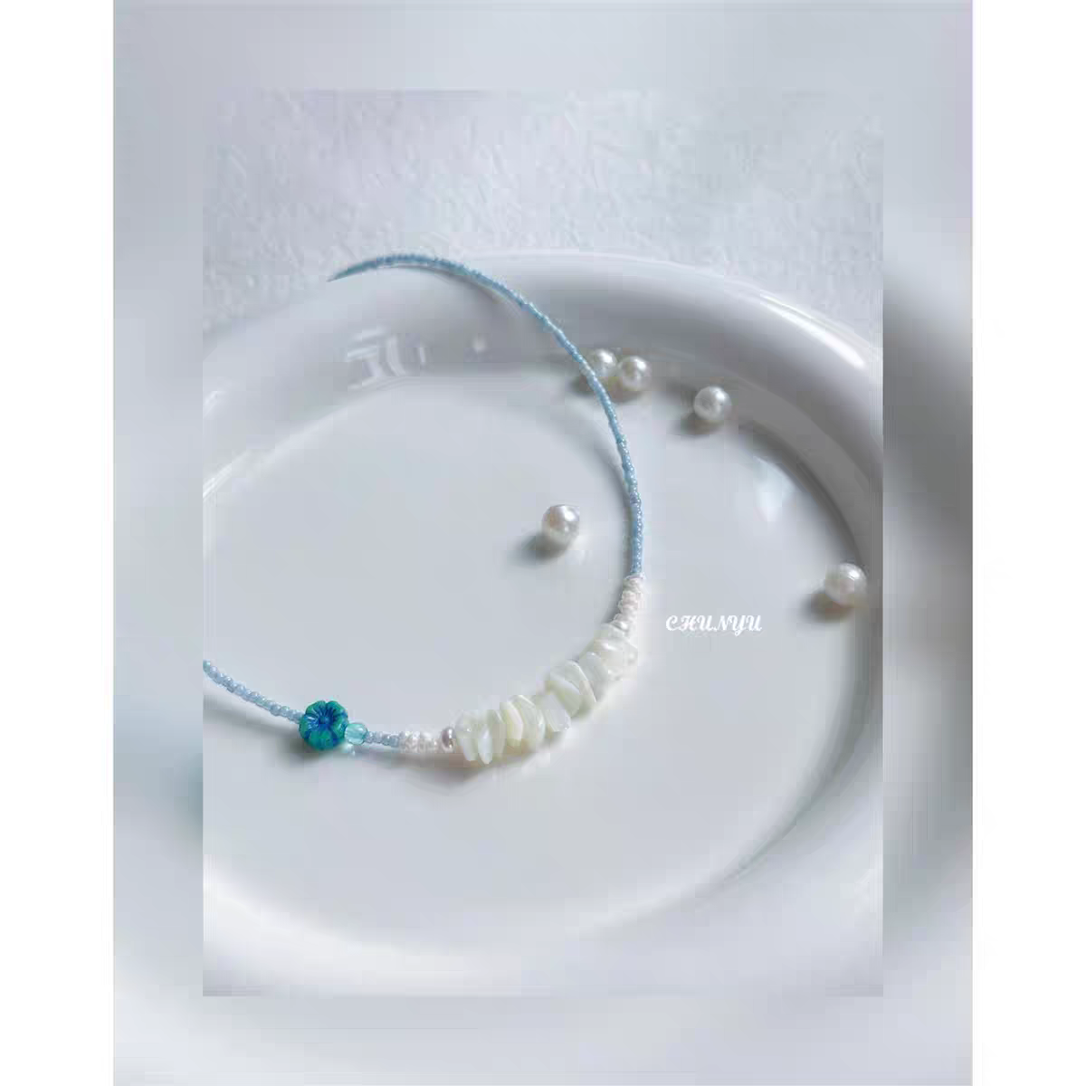 捷克琉璃/重工/贝壳产品图