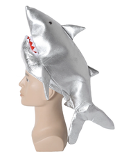 银布鲨鱼帽