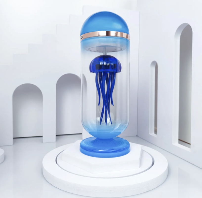 Creative mechanical jellyfish dance ornament Application Scenario