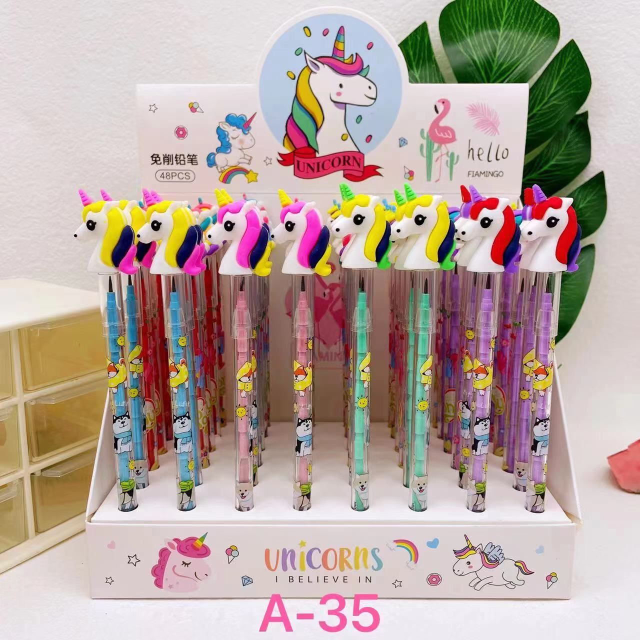 Creative cartoon frog snowman school supplies for primary school students Pencil free stationery for students