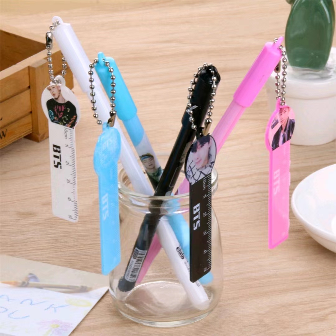 BTS pendant can be rubbed with neutral pen