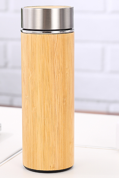 450Ml Natural Bamboo Cup With Cover Bamboo Water Cup Household Bamboo Tea Cup Pure Handmade Fresh Bamboo Tube