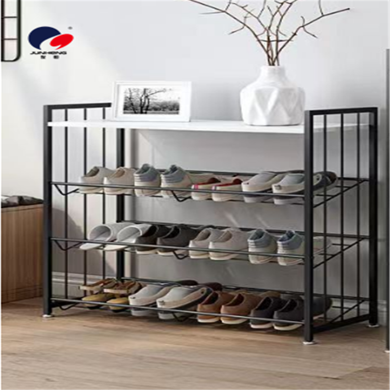 Nordic simple living room multi-layer shoe rack, light luxury home entrance storage cabinet, dormitory door storage rack Specification image