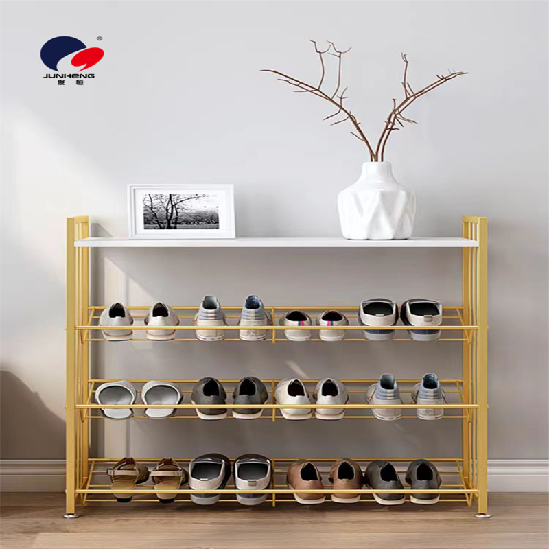 Nordic simple living room multi-layer shoe rack, light luxury home entrance storage cabinet, dormitory door storage rack Application Scenario