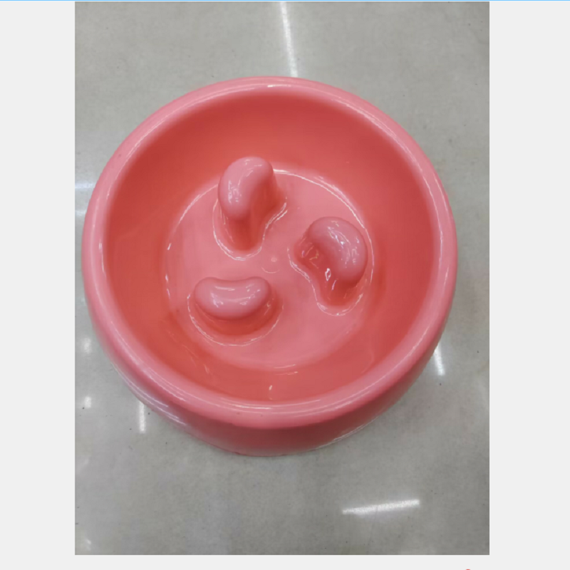 Nuevo antideslizante anti-astigmia pet bowl healthy bowl antideslizante perro bowl anti-astigmia slow food bowl productos para mascotas details Picture