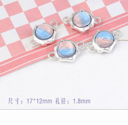 流行饰品吊坠 配件 电镀 