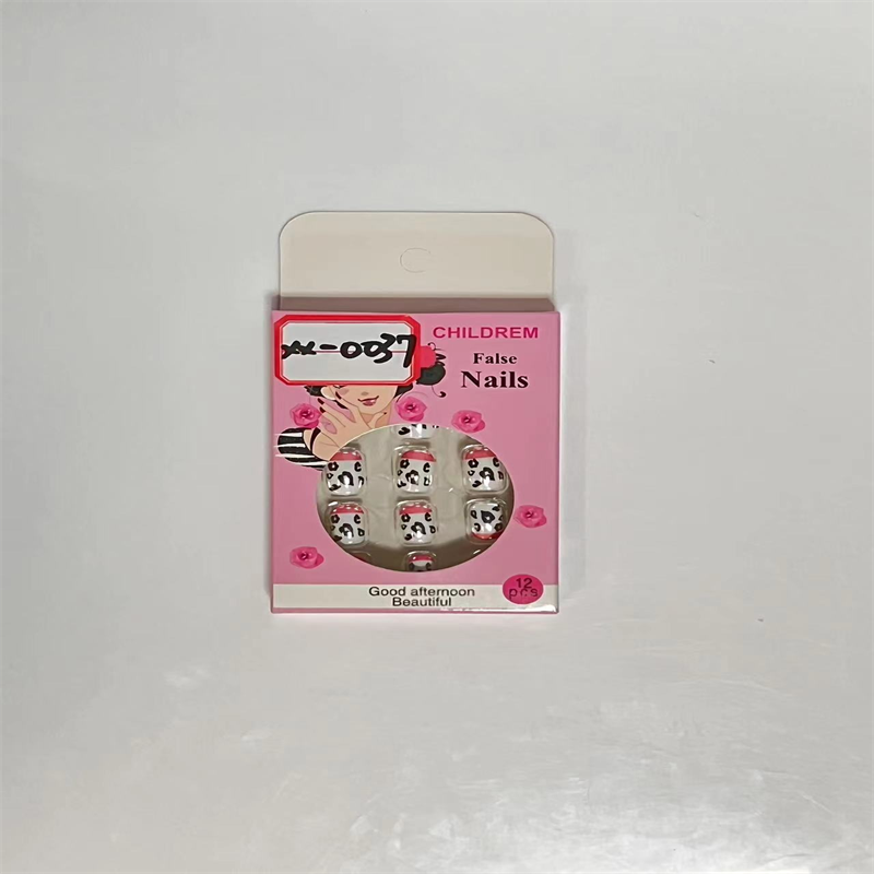 Xindu Culture Group glory produced XDXX-0037 cute dopamine funny expression three-dimensional nail sticker mouth strange relief nail stick stick adult powder wear nail nail nail nail nail Item Picture
