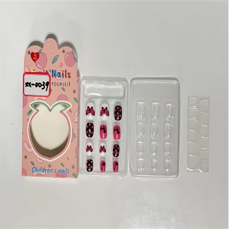 Xindu Culture Group glory produced XDXX-0039 Nail sticker set Children nail sticker set wearing nails cute cartoon sticker sticker children ordinary nail Item Picture