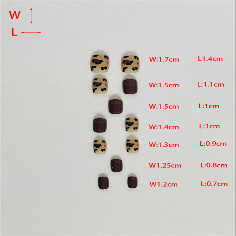 Soododo XDXX-0139 Source factory direct sales cross-border European and American fake nail patch Black nail removable mid-length wear nail piece jewelry nail Application Scenario