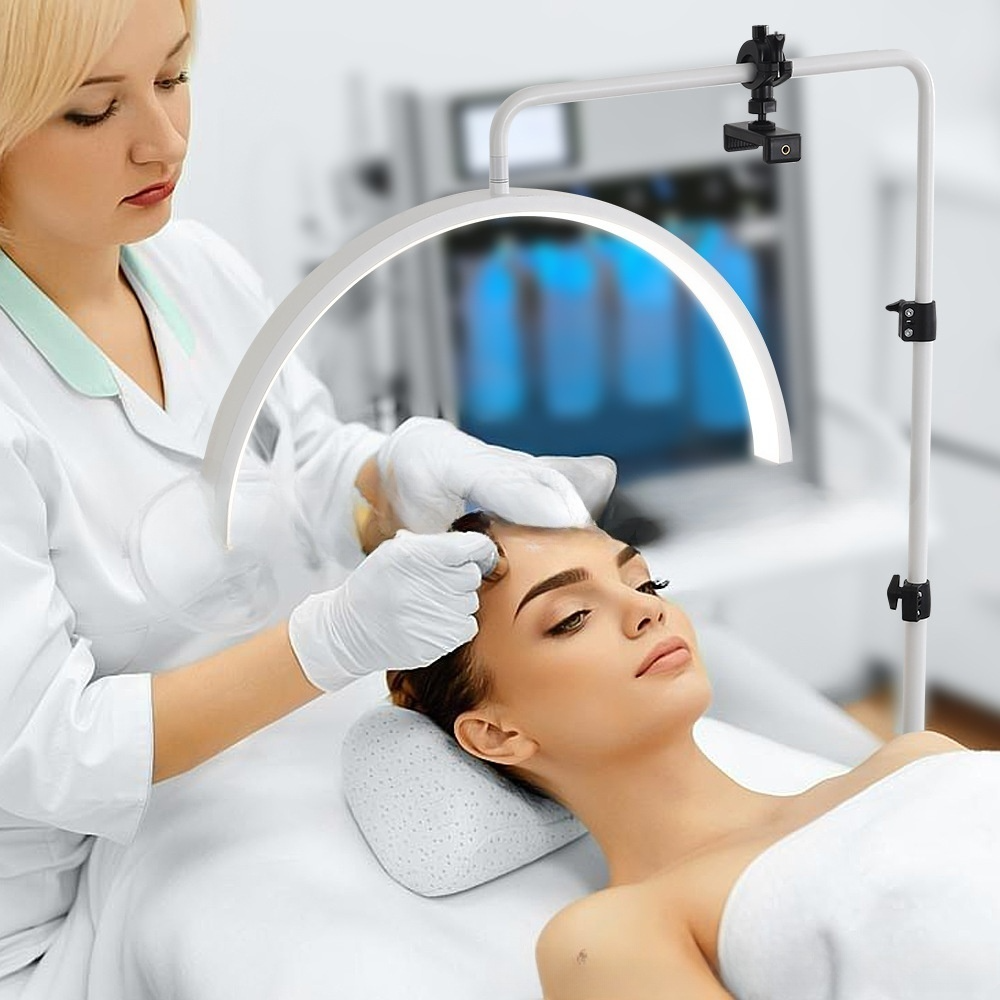 Beauty salon beauty lamps, eye-protecting LED acne removal beauty face care, eyelash extension half-moon lamps, eyelash extension and nail art U-shaped lamps