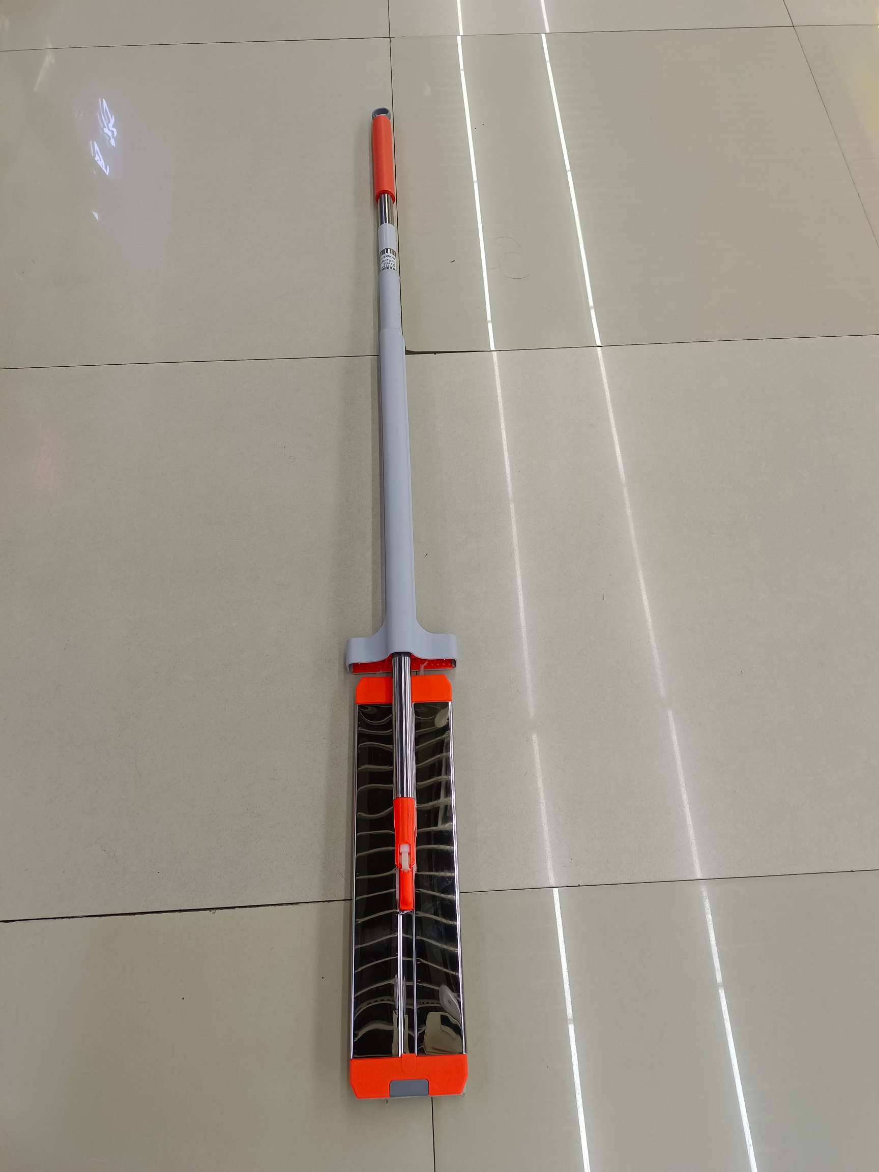 Lazy man mop free hand wash mop 01067 steel plate free hand wash