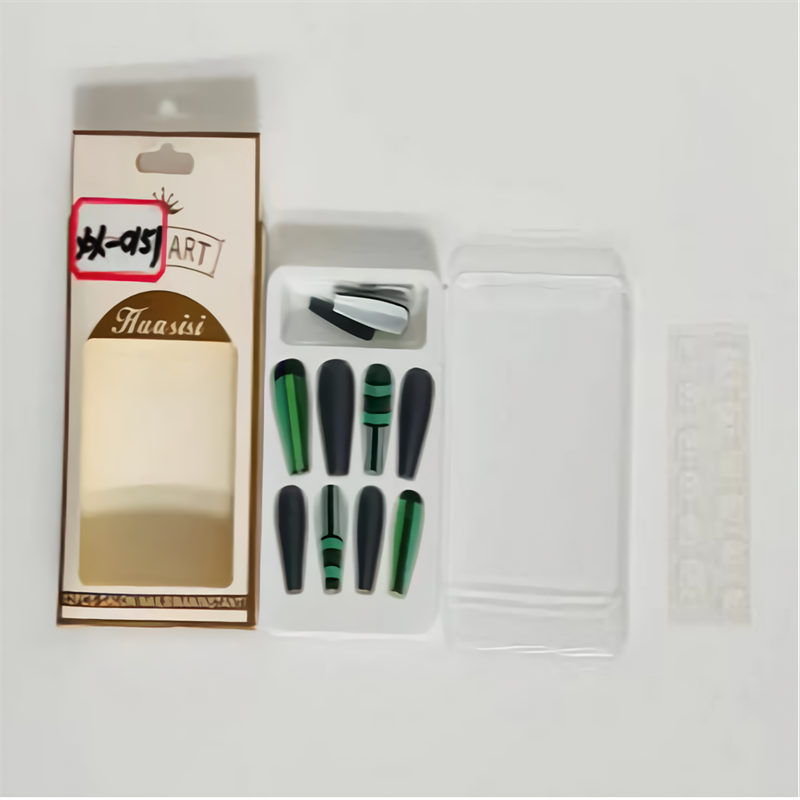 鑫都文化集团荣耀出品XDXX-0151穿戴甲甲片专用穿戴式贴片免刻磨超薄无痕假指甲美甲店延长甲成人散粉穿戴甲美甲详情6