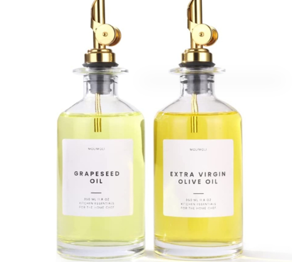 Glass self-controlled opening and closing oil control pot Item Picture