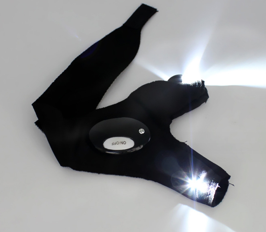 LED night fishing with light Fishing gloves Fishing spotlights Outdoor lighting fishing gear Fishing light supplies